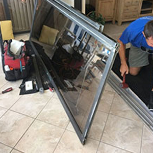 sliding glass door frame repair San Carlos